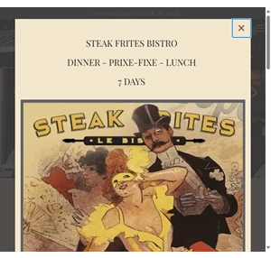 steak frites bistro located in hell