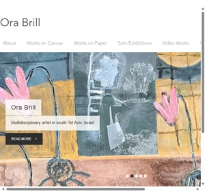 ora brill israeli artist אורה בריל אמנית