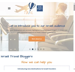 israeli travel bloggers - let us introduce you to our israeli audience