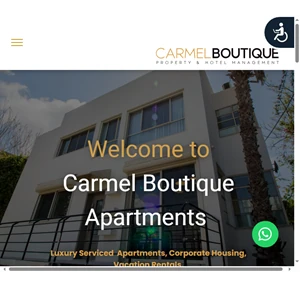 carmel boutique apartments - serviced apartments haifa