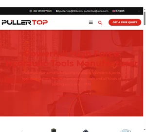 powerfull high force hydraulic tools manufacturer pullertop