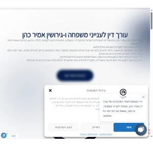 אמיר כהן עורך דין לענייני משפחה עורך דין לענייני משפחה ו-גירושין אמיר כהן