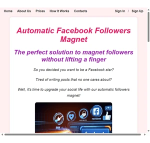 automatic facebook follower magnet