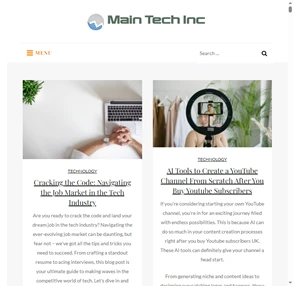 Main Tech Inc Mainly Tech