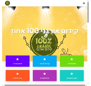 קידום אורגני 100 קידום העסק שלך מקדם אתרים ברמה אחרת