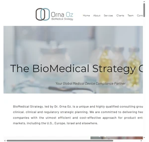 Orna Oz Biomedical Strategy ישראל