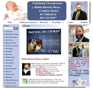 traditional circumcision (bris milah) 845.323.9567 - home