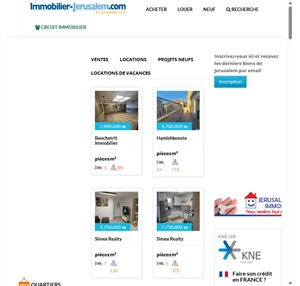 immobilier jerusalem - agence immobilière spécialisée dans les appartements villas penthouse et duplex en vente locations ou projets neufs à jerusalem