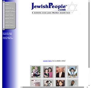 jewishpeople.com - jewish books jewish calendar jewish greetings jewish games and more