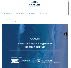 cameri - coastal and marine engineering research institute - המכון הישראלי לחקר הנדסה ימית