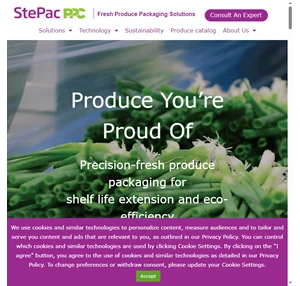 stepac - fresh produce packaging