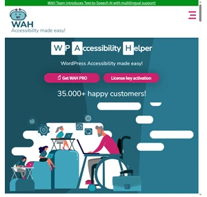 wp accessibility helper - wordpress accessibility plugin