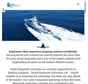 israel shipyards - experience that empowers seagoing ventures worldwide