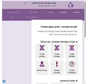 סקירת מערכות מוקדמת