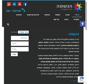 פרופיל - הגשמה