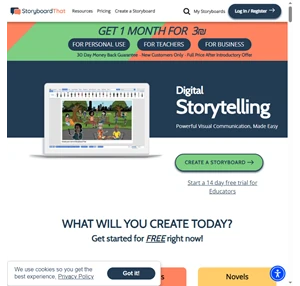 free storyboarding software online storyboard creator storyboardthat