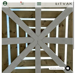 - litvak - בנייה בעץ פרגולות דקים