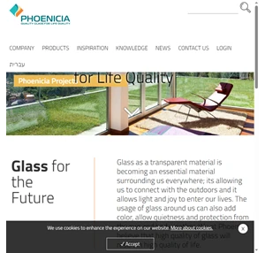 Phoenicia Glass Industries Quality Glass for Life Quality