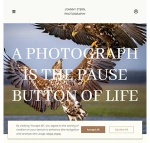 Johnny Stern Photography portfolio website