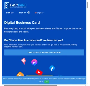 Easycard - כרטיס ביקור דיגיטלי חכם