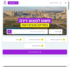 מודיעין ktovet פשוט למצוא דירה במודיעין מכבים רעות - לוח נדלן במודיעין