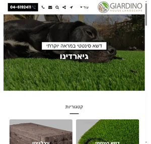 גיארדינו_giardino דשא סינטטי ומוצרי גינון באיכות גבוהה