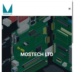 mostech trading company dealing with electronic components and sub-systems