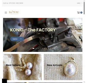 The Clasp Source - findings for pearls Konig