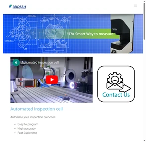 brossh machine vision and tailored machine vision application