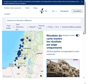 recherche de biens immobiliers en israël immo israël