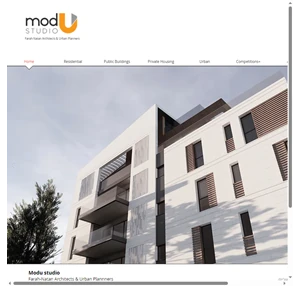 אדריכלות ובינוי ערים modu studio architecture and urban planning haifa