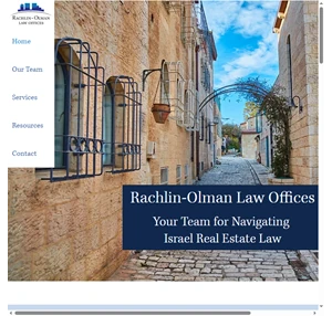 home rachlin-olman israel