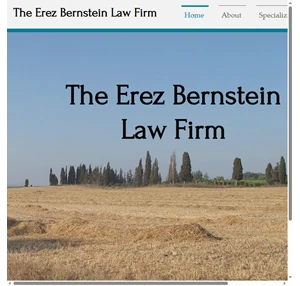 the erez bernstein law firm home