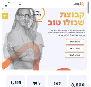 קבוצת שכולו טוב ליווי ושיקום תעסוקתי וחברתי עבור אנשים עם מוגבלויות.