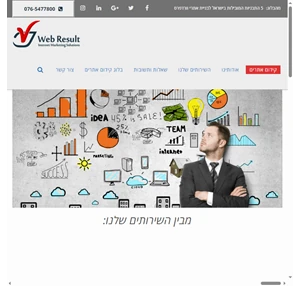 קידום אתרים - WebResult קידום אתרים שמגדיל מכירות