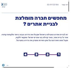 קהילת בוני אתרים ישראל-השוואת מחירי בניית אתרים