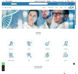 סי.אס.איי חידושים אנליטיים 2023 בע”מ קטלוג