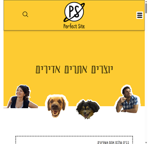 בונים אתרים אדירים - perfectsite