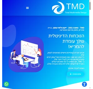 שיווק דיגיטלי אסטרטגי - TMD - התקשרו עוד היום 077-350-5000