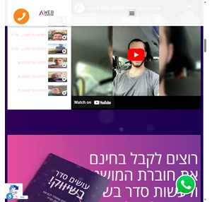 שיווק דיגיטלי - מעטפת מקצועית 360 A-WEB