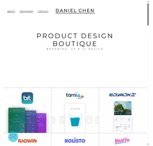 Daniel Chen - Product Design Branding UI UX Design