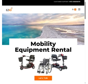 EZ-4U mobility rental solutions in Israel