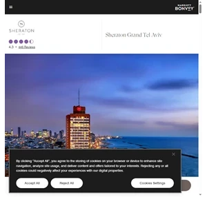 5 Star Beach Hotel Sheraton Grand Tel Aviv
