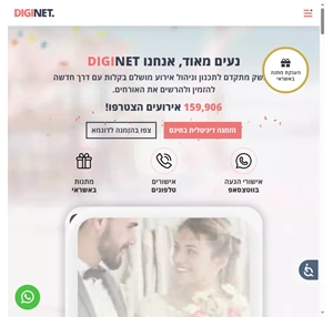 DIGINET - אישורי הגעה והזמנות דיגיטליות