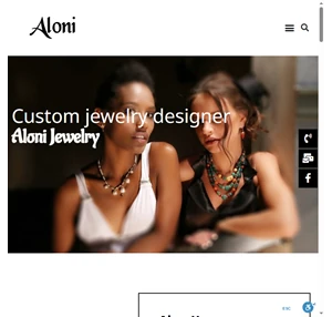 new home page - aloni jewelry