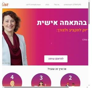 Thelist דה ליסט התאמת פרילאנסרים דיגיטליים לעסקים