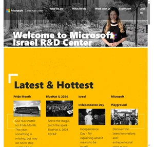 Microsoft Israel R D Center מיקרוסופט ישראל מחקר ופיתוח 