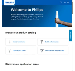 LED Conventional lighting solutions Philips lighting