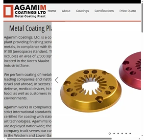 Metal Coating Plant Agamim coatings