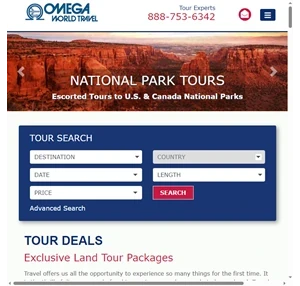 Tour Deals Escorted Tours Vacation Packages Omega World Travel